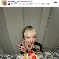 26歳を迎えた森戸知沙希、バースデーケーキを前にした笑顔SHOTに反響「ずっとかわいい」「素敵すぎ」