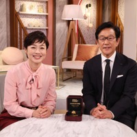 有働由美子、栗山英樹氏（C）テレビ朝日