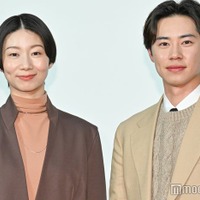 虎に翼スピンオフ「山田轟法律事務所」合同取材会に出席した土居志央梨、戸塚純貴（C）モデルプレス