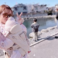 辻希美、三男と次女を連れて釣りへ！忙しい日々送るも家族でリフレッシュ「上手に釣れた」