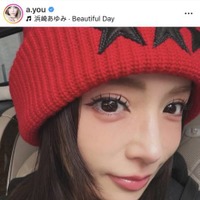 浜崎あゆみ、ぱっちり目ヂカラの顔アップSHOTに反響「あゆしか勝たん」「超素敵」