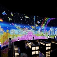 チームラボ「スケッチ環世界」 (c)チームラボ