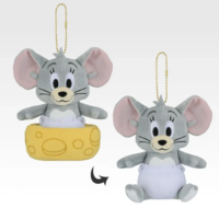 E賞 ディスプレイぬいぐるみマスコット タフィー／一番くじ トムとジェリー Colorful Funny Time！