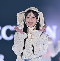 乃木坂46川崎桜、春っぽコーデで観客魅了 最後の投げキスにファン悶絶「破壊力抜群」「反則級に可愛い」【TGC2026 S/S】