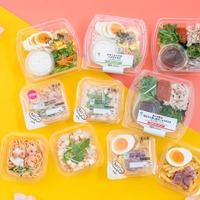 春の彩りサラダ（提供写真）