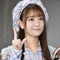 ＝LOVE瀧脇笙古「タイツは新鮮なアミアミです」美脚際立つ衣装に反響「着こなせるの凄い」「スタイル抜群」