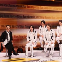 宮舘涼太、松岡昌宏、阿達慶、鍋田大成、千井野空翔、末永光、竹村実悟、浅井乃我（C）Storm Labels Inc.