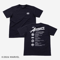 UVカットドライグラフィックTシャツ　アベンジャーズ