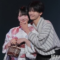 「今日好き」かなりのカップル、かなとがりのんにバックハグ 浴衣姿をお互いべた褒め【青春祭2026】