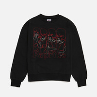 Paprika Thread-Embroidered Sweatshirt - Black　￥16,500 tax in　(C)2006 MADHOUSE / Sony Pictures Entertainment (Japan) Inc.