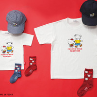 Tシャツ〈KIDS〉11,000円～/帽子〈KIDS〉9,900円/ソックス〈KIDS〉2,750円/Tシャツ　14,300円/帽子 10,450円/ソックス 2,750円 ※税込