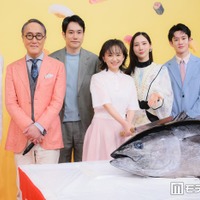 永作博美主演ドラマイベントで“異例”マグロ解体ショー 松山ケンイチ絶賛「肌艶も申し分ない」【時すでにおスシ！？】