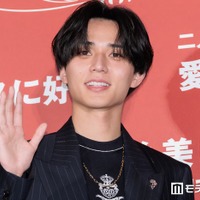 「鬼の花嫁」鬼ヒット御礼舞台挨拶に出席した永瀬廉（C）モデルプレス