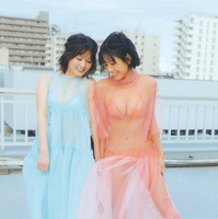 夏芽すず＆池田レイラ「ヤンマガ」グラビアで美スタイル際立つ “ペアでは3作目”デジタル写真集リリース