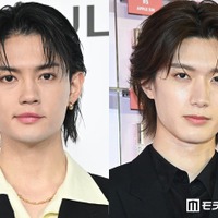 M!LK佐野勇斗、山中柔太朗のフォロワー100万人突破祝福 黄金の全身タイツ姿に「斬新な祝い方」「ご利益ありそう」と話題