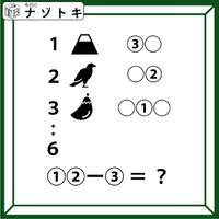 クイズです！「これらのイラストから、言葉を導きましょう」実は、全部で６つあるアレです！【難易度LV２.・甘口】