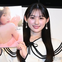 1st写真集「エチュード」発売記念記者会見に出席した川崎桜（C）モデルプレス