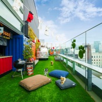 屋上ドッグラン併設のBBQビアガーデン、アロフト東京銀座で開催 昼夜で異なる楽しみ提案