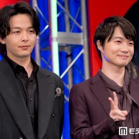 映画「君のクイズ」完成披露試写会に出席した中村倫也、神木隆之介（C）モデルプレス