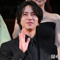 映画「正直不動産」（5月15日公開）の完成披露試写会に出席した山下智久（C）モデルプレス