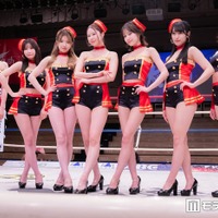 （左から）篠見星奈、愛花、荻野心、冨樫秋穂、永瀬ひな、西緒りり、星野琴（C）モデルプレス