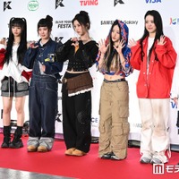 日韓オーデ「ヒポプリ」から誕生・H//PE Princess、デビュー前にレカペ登場【KCON JAPAN 2026／レッドカーペット】