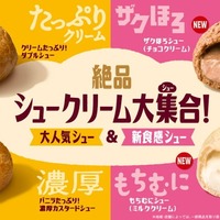 絶品シュークリーム大集（シュー）合！／提供画像