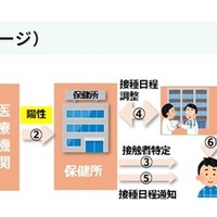 緊急接種の流れ（イメージ）