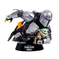 A賞マンダロリアン&グローグー スタチューフィギュア／© &  Lucasfilm Ltd.