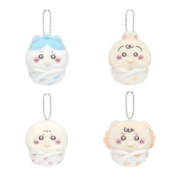 E賞：おくるみマスコット「Chiikawa Baby ぬいぐるみくじ」©nagano