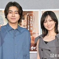 「ある日彼女のパンティーが、」の完成会見に出席した倉悠貴、山下美月（C）モデルプレス