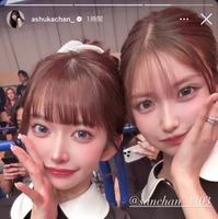 飛鳥、さんご／飛鳥Instagramストーリーより