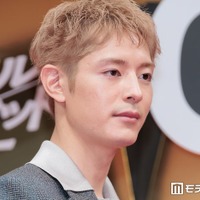 塩野瑛久、金髪姿をお披露目 夫婦役・有村架純との撮影秘話「すっごい痛かった」【マジカル・シークレット・ツアー】