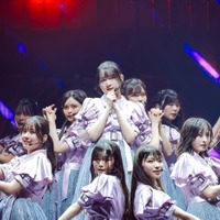 櫻坂46四期生「四期生LIVE」開催 念願かなった9人全員での期別ライブで堂々たるパフォーマンス