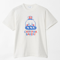 大阪限定Tシャツ　ちいかわ　ホワイト／「ちいかわベーカリー OSAKA」©nagano