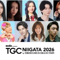 （上段左から時計回り）入江美沙希、茅島みずき、大塚七海、池田匡志、王林、八村倫太郎、西山茉希、JOY、ゴリエ（提供写真）