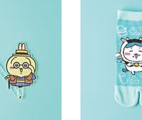 キャラ撮りスティック(全3種)各1,320円(税込)　足袋ソックス(全3種)　　各605円(税込)