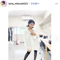 三倉茉奈Instagramより