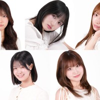 「ミス慶應コンテスト2026」ファイナリスト／上段左から：キム イェリムさん、篠川桃音さん、小林楓さん／下段左から：岡本もあさん、荒井莉紗子さん（提供画像）