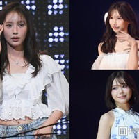 （左から時計回りに）きほ、める、あいり（C）モデルプレス