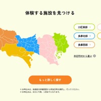 「フクシを知ろう！おしごと体験事業」申込画面