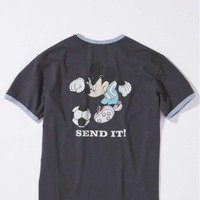 MICKEY MOUSE / ミッキー マウス 別注 サッカー プリント Tシャツ ©Disney