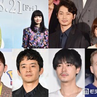 （上段左から時計回り）菅田将暉、小松菜奈、綾野剛、多部未華子、ライアン・ゴズリング、成田凌、池松壮亮、伊藤沙莉（C）モデルプレス