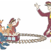 阪急電車「おさるのジョージ」とコラボ ラッピング列車やスタンプラリー企画、限定グッズ全24種も