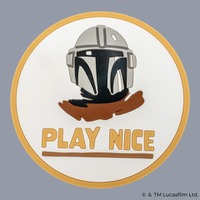 ラバーコースター（マンダロリアン＆グローグー）(C) & TM Lucasfilm Ltd.