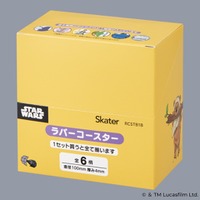 ラバーコースター（STAR WARS/ユニークアート）(C) & TM Lucasfilm Ltd.