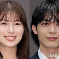 「ドライな同期の溺愛癖」記者会見に出席したゆいかれん、藤林泰也（C）モデルプレス