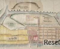 「横浜村御固人数宿割之図」安政元年（1854）、横浜開港資料館蔵