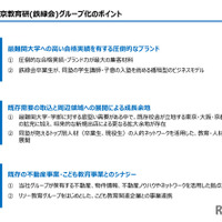 東京教育研（鉄緑会）グループ化のポイント