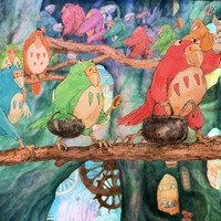 『君たちはどう生きるか』／インコ帝国　© 2023 Hayao Miyazaki/Studio Ghibli